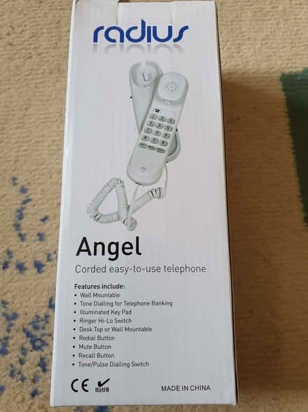 Photo of free Corded phone. New and unused (Thorncombe TA20) #1