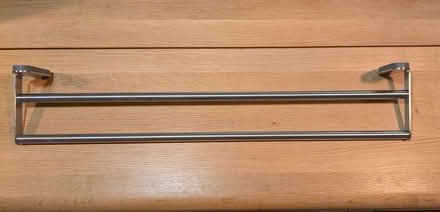 Photo of free IKEA brogrund stainless steel towel rail 67cm (Whitehawk BN2) #1