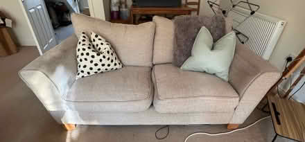 Photo of free 2x two seater sofas (HR8 1LD) #1