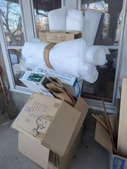 Photo of free Boxes & Foam Sheets (Ann Arbor, Central Campus) #3