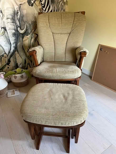 Photo of free Rocking chair and foot stall (Horsham) #4