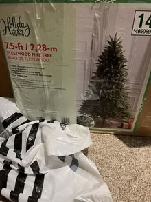 Photo of free Artificial Christmas Tree #1