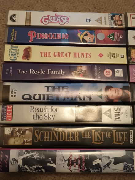 Photo of free 16 VHS video tapes (Hednesford WS12) #2