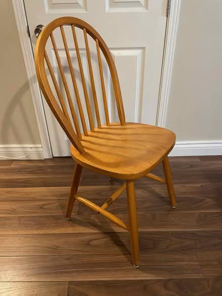 Photo of free Sturdy wood chair (Riverside/Hunt Club) #1