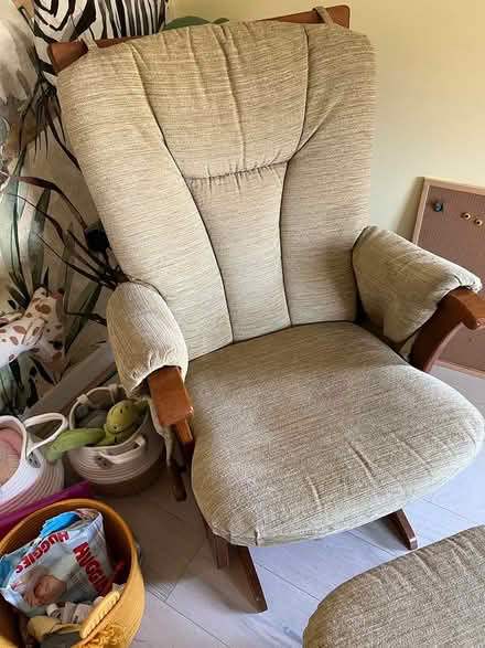 Photo of free Rocking chair and foot stall (Horsham) #1