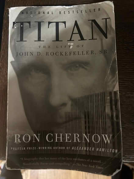 Photo of free Book: Titan by Rob Chernow (Scarsdale) #1