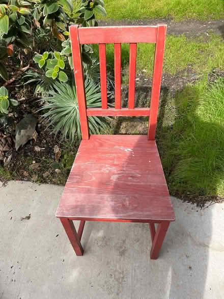 Photo of free Wooden IKEA chair (Berkeley Hills) #1