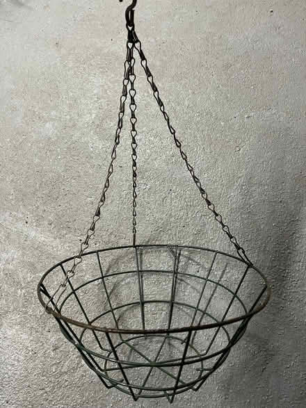 Photo of free Metal hanging baskets (The Triangle Estate RH15) #1