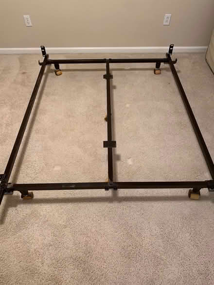 Photo of free Queen bed frame and box spring (Sun City Roseville) #2