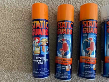 Photo of free Static Guard 6 cans (Butler, NJ) #2