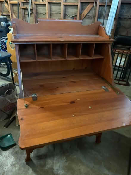 Photo of free Secretary desk (Near Treat and Oak Grove) #1