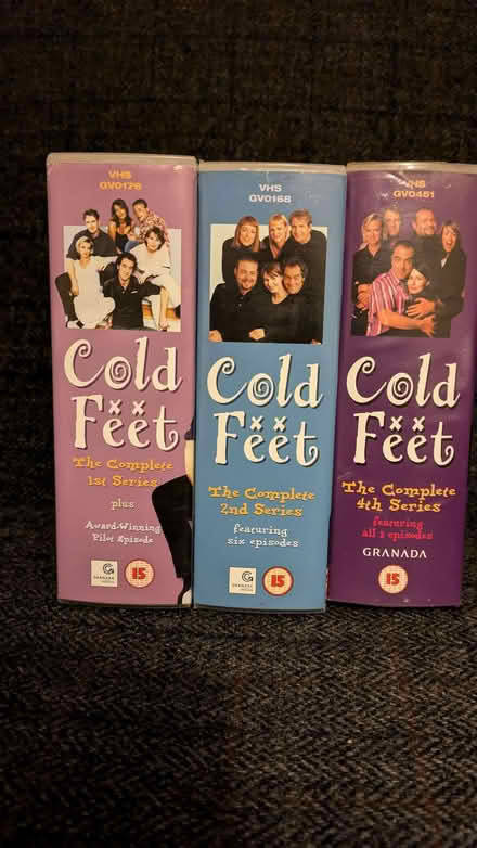 Photo of free Cold Feet VHS series 1,2,4 box sets (Kendal LA9) #2