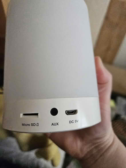 Photo of free White speaker lamp (M40 Clayton bridge) #3