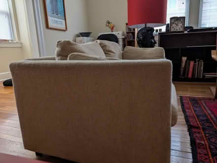 Photo of free Sturdy Loveseat Couch (DC Chevy Chase) #4