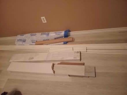 Photo of free Vinyl Tiles and baseboards (McCowan and Eglinton) #1