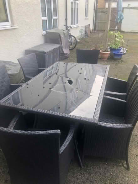 Photo of free Garden table and chairs (Teddington TW11) #1