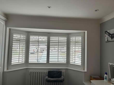 Photo of free wooden slated blinds (West horndon) #1