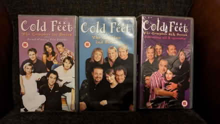 Photo of free Cold Feet VHS series 1,2,4 box sets (Kendal LA9) #1