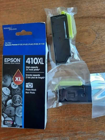 Photo of free 2 photo black Epson ink cartridges (south San Carlos near Alameda) #1