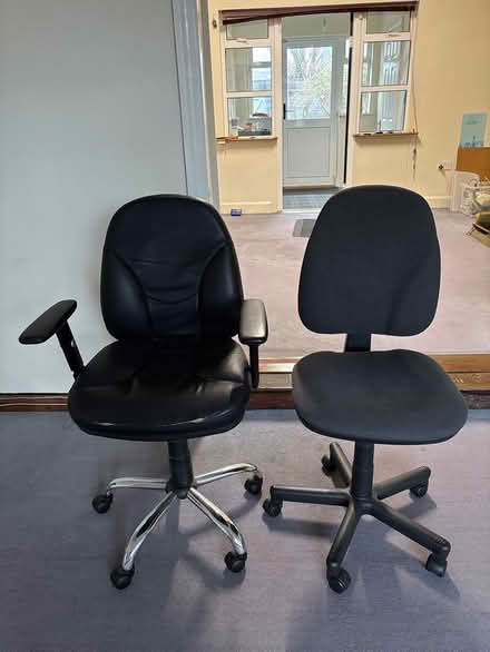 Photo of free 2 office chairs (Dublin 12) #1