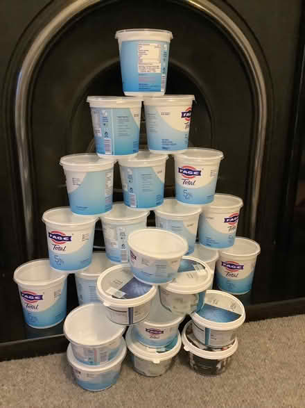 Photo of free Empty yogurt pots with lids. (Corstorphine EH12) #2