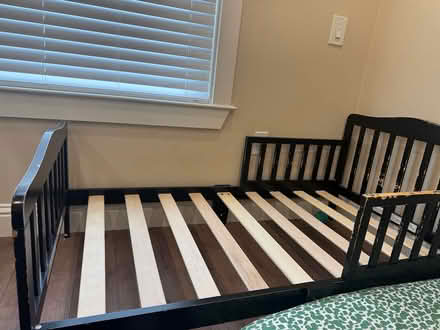 Photo of free Toddler bed heavily used (Middle of sunnyvale) #3