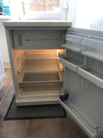 Photo of free Under counter fridge with ice box (Banstead SM7) #2