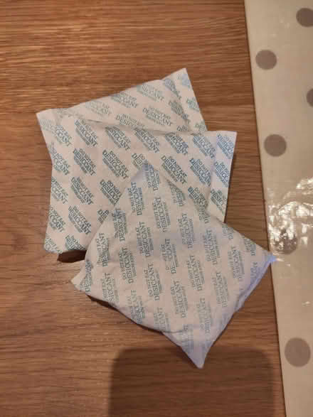 Photo of free Packs of silica gel dessicant (Berkhamsted HP4) #1