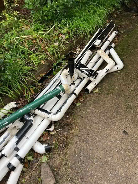 Photo of free PVC gutters & pipes (Newton Abbot TQ12) #1