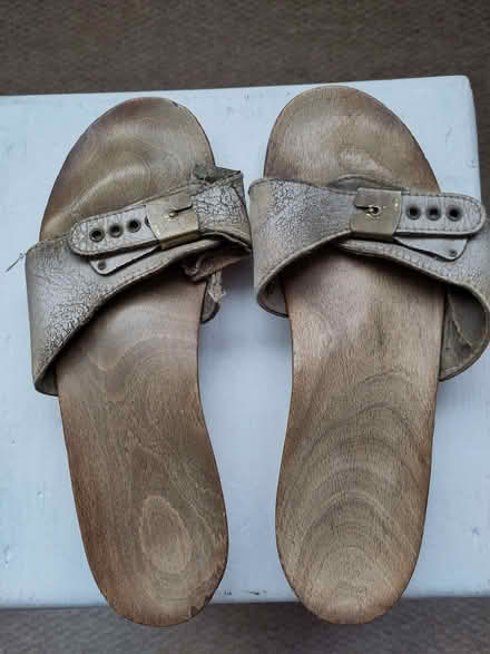 Photo of free Old (broken) Scholl sandals (Henleaze Ward BS9) #1