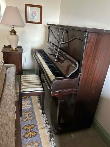 Photo of free Piano and piano stool (Ravenstonedale CA17) #1