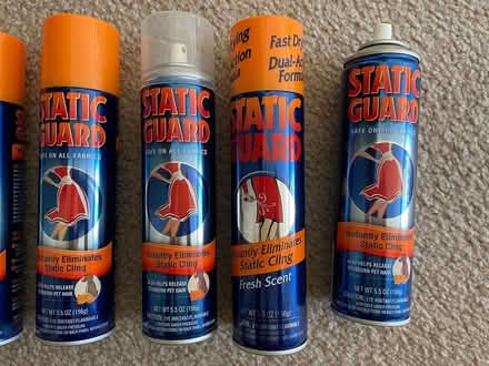 Photo of free Static Guard 6 cans (Butler, NJ) #1