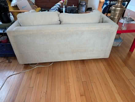 Photo of free Sturdy Loveseat Couch (DC Chevy Chase) #3