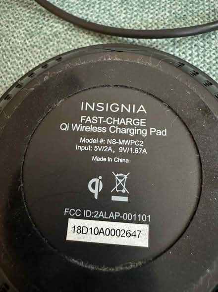 Photo of free Wireless phone charger (Waltham) #1