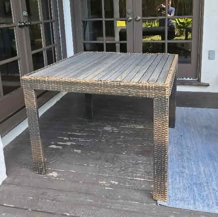 Photo of free Square outdoor dining table (Encinitas) #1