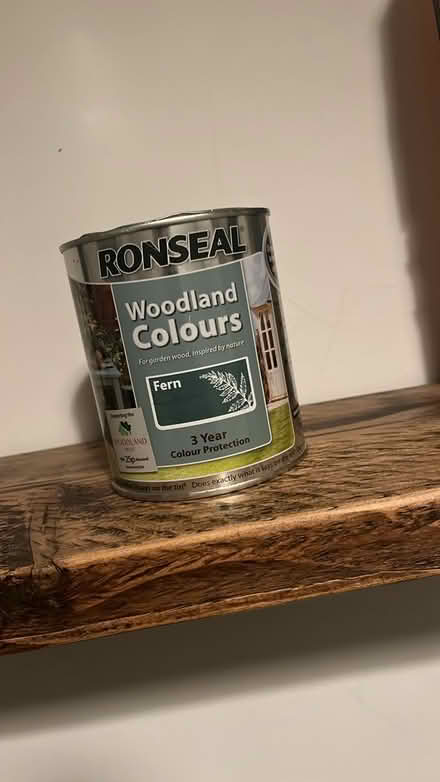 Photo of free Fern Green Wood Paint 750ml (SE11) #1