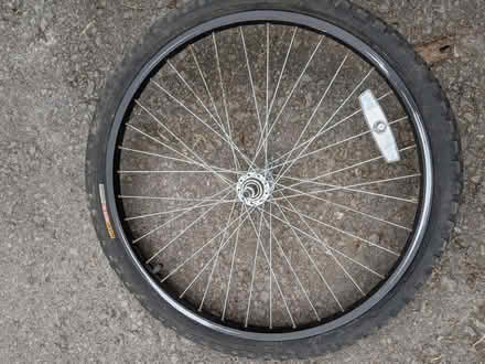 Photo of free 24 inch bycicle wheel (Burbage SK17) #1