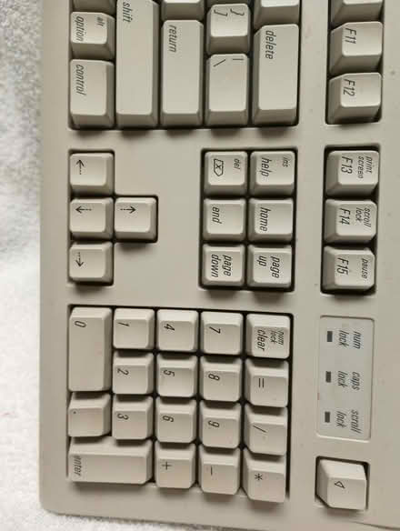 Photo of free 1994 Apple computer keyboard (Suffern - Jersey Ave) #3