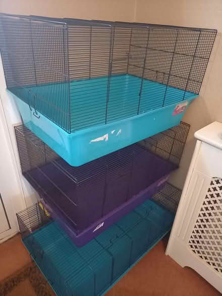 Photo of free Three large Hamster Cages (Barnsley) #1