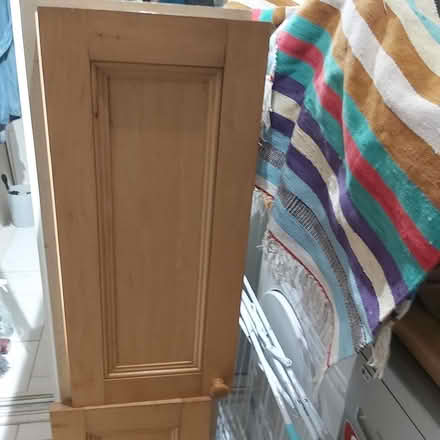Photo of free Base cupboards with solid wood doors (Blackhall EH4) #1