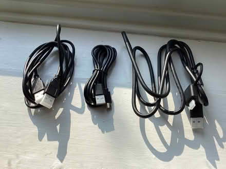 Photo of free Assortd USB cables (Bagillt, CH6) #1