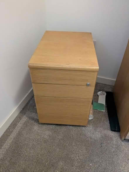 Photo of free Wooden filing cabinet (GL52 7YT) #1