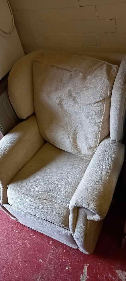 Photo of free Reclining chair cream (Market Deeping) #1