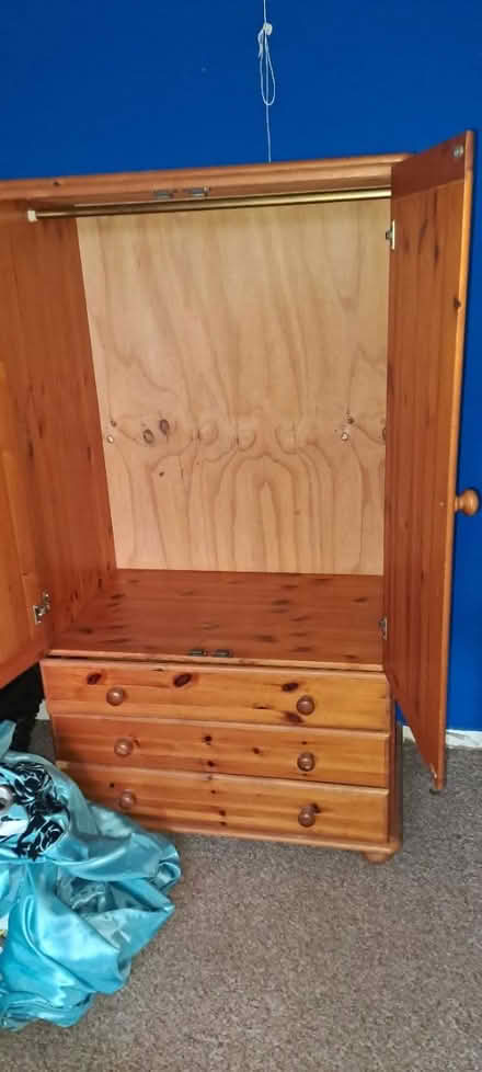 Photo of free Childs pine wardrobe (Churchdown) #2