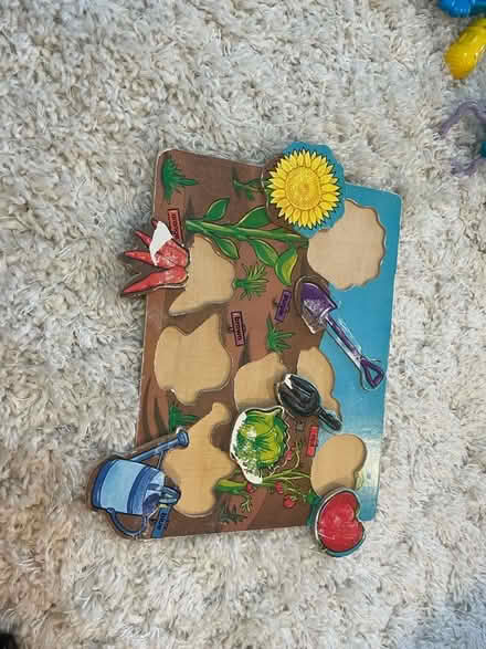 Photo of free Wooden puzzle - gardening (Pinkneys Green SL6) #1