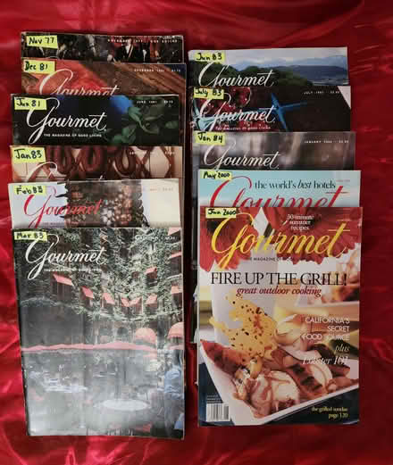 Photo of free Gourmet Mags, vintage (Wellington Village) #1