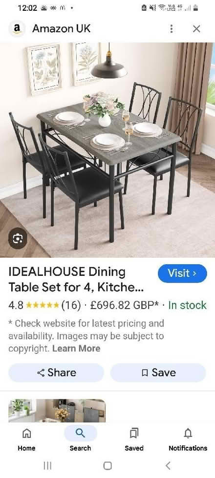 Photo of free Dining table and four chairs (Southport PR9) #1