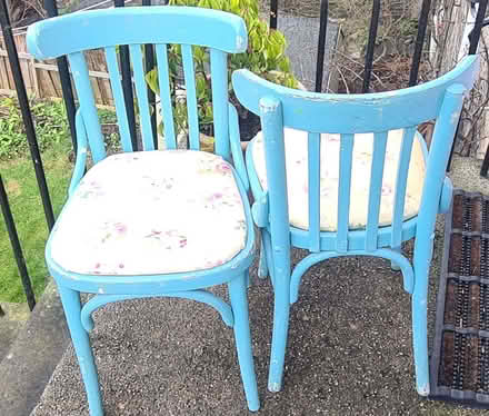 Photo of free Pair of Dining Chairs Painted Shabby Chic (Abbeyhill EH7) #1