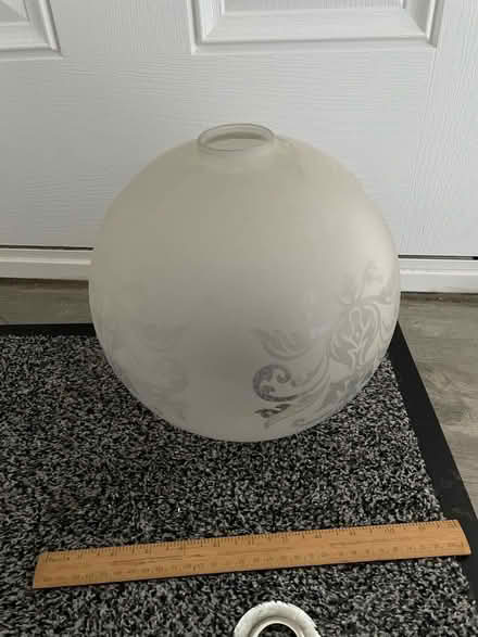 Photo of free Glass lampshade (Matlock DE4) #2