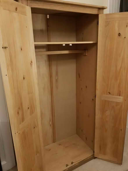 Photo of free Pine wardrobe (Colinton EH14) #2